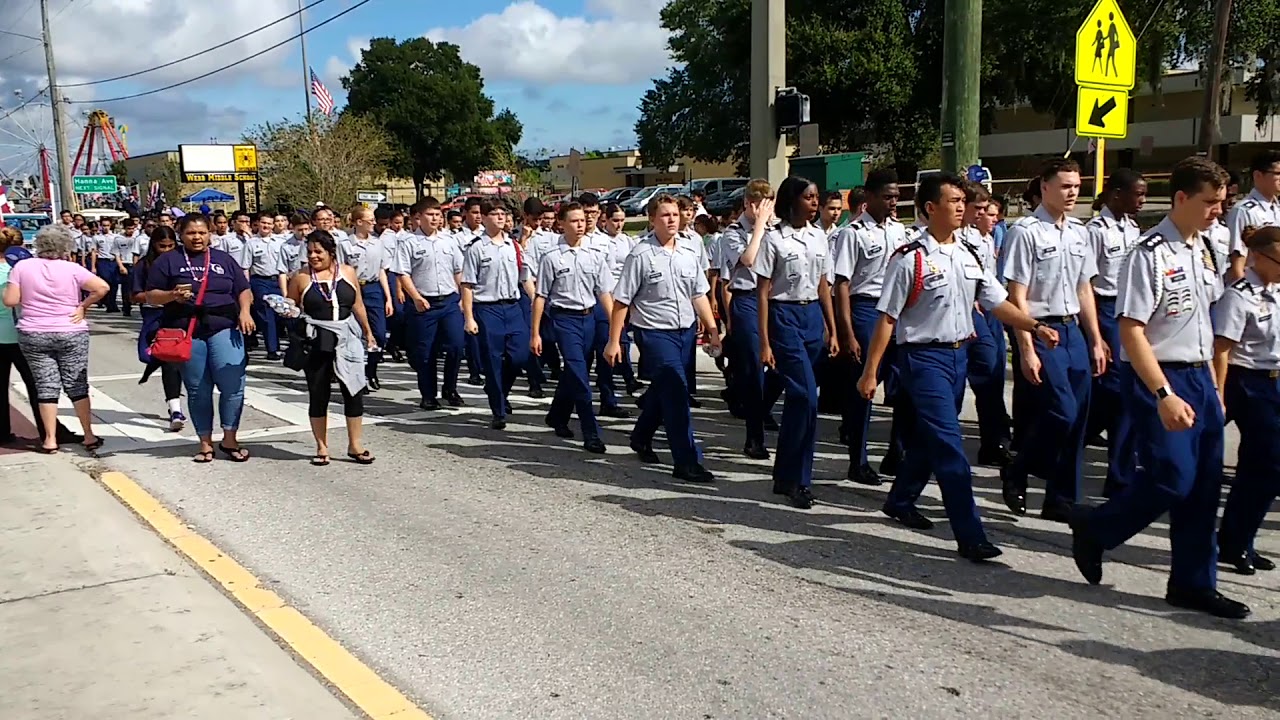 Alonso JROTC Veteran's Day Parade 2018 YouTube