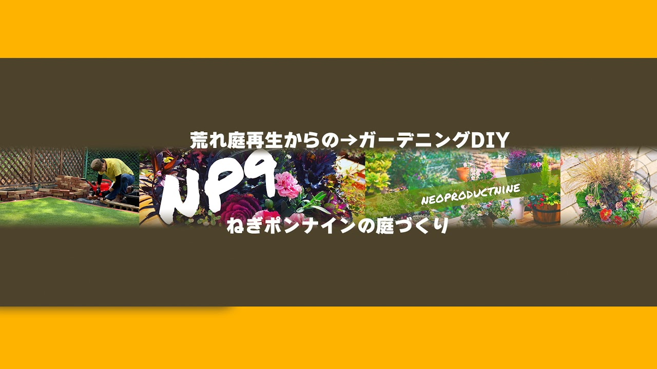 DIYねぎポンナインの庭づくり のライブ配信