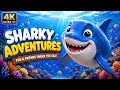 🦈 Sharky’s Funny Underwater Adventure! | Kids Cartoon 🌊🐠