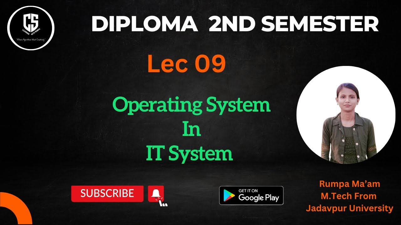 Operating System in IT System _ Lec 09_By CS Learning with Rumpa # ...
