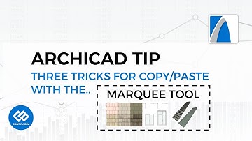Do you know these three tricks with ARCHICAD Marquee Tool?