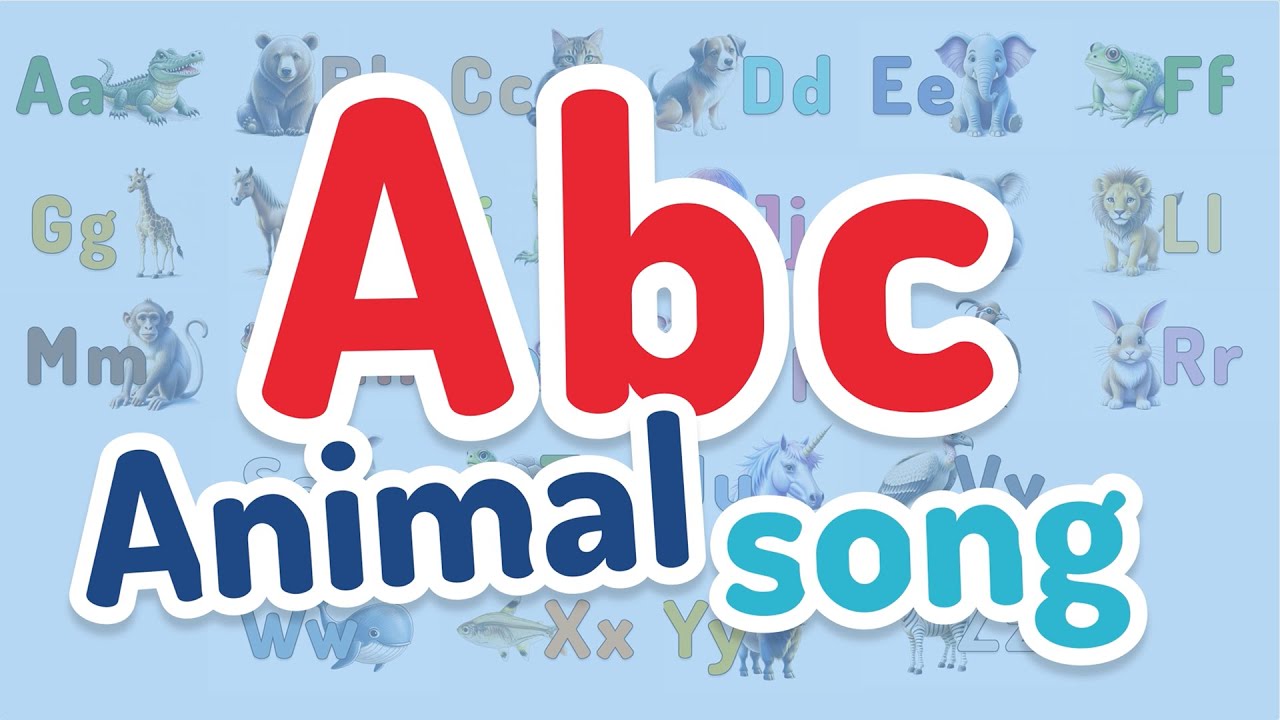 15min loop - ABC Animal Song – Slow & Sweet Alphabet Learning for Babies