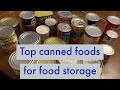 SOME OF THE BEST CANNED FOODS FOR EMERGENCY FOOD STORAGE [Prepping 365: #331]