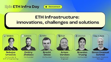 Panel Discussion: ETH Infra: innovations, challenges and solutions | Epic ETH Infra Day, Devconnect