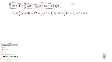 18 Solving Linear Inequalities