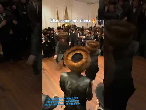 HASIDIC WEDDING HITS HARD🔥 #Jewish