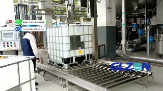 IBC Tote Filling System | Drum & Tote Filling Machine with Net Weight Technology | GLZON