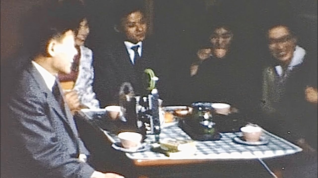わが家の8ミリフィルムから　昭和36年（1961）8ミリ上映会 新居ぇお客様