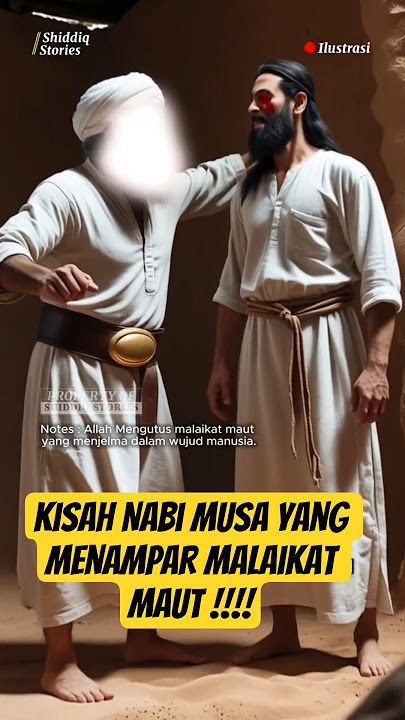 Kisah Nabi Musa yang Menampar Malaikat Maut! Inilah Kisah Menakjubkan yang Jarang Diketahui #shorts