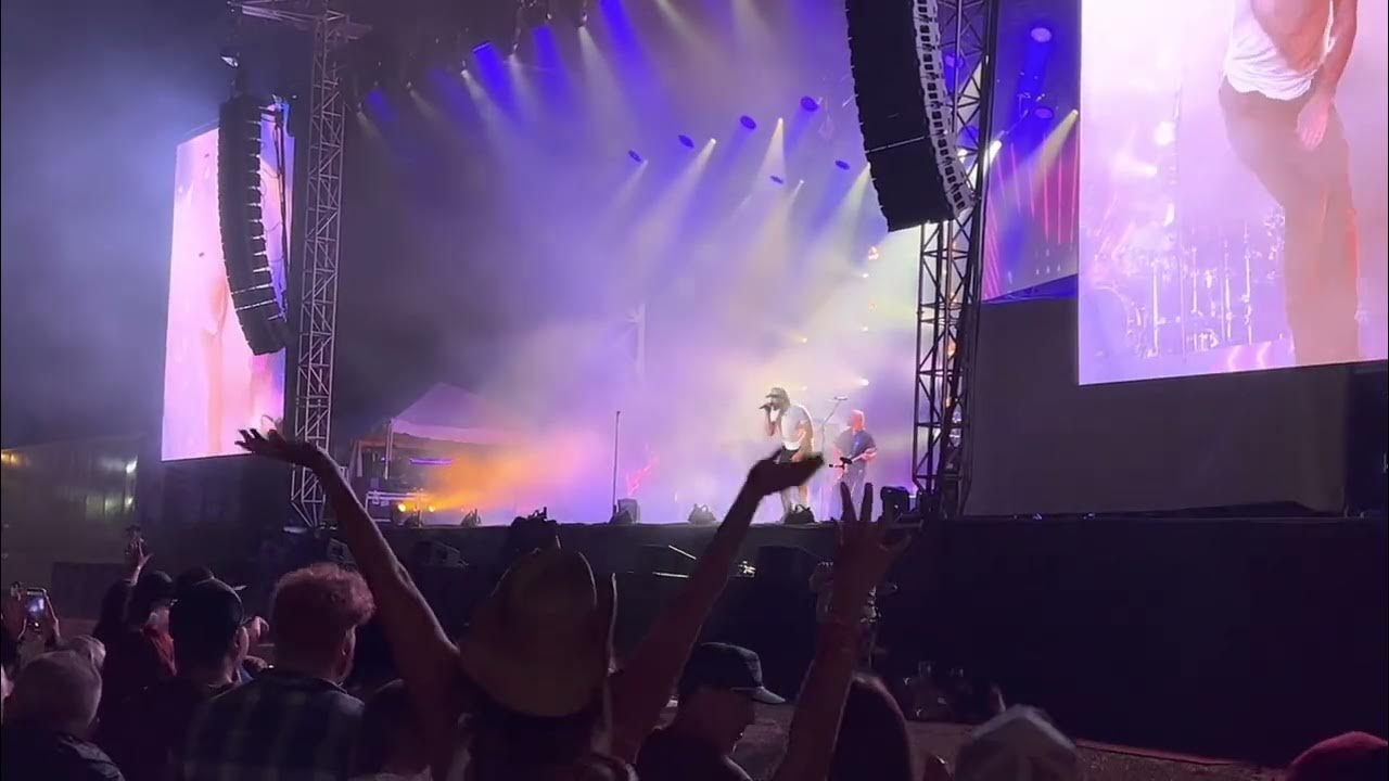 Sam Hunt “Leave the Night On” Canfield Fair 2022 YouTube