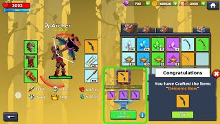 The Archers 2 Craft Rare, Epic & Legendary Bows  | Craft Legendary Bow in The Archers 2 screenshot 5