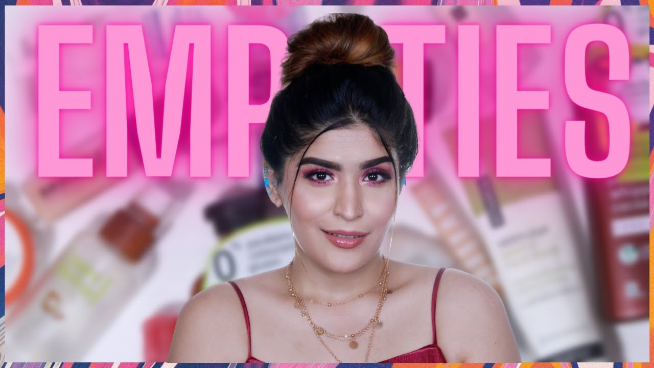 August 2021 Empties | Haircare, Skincare & Makeup | Shreya Jain
