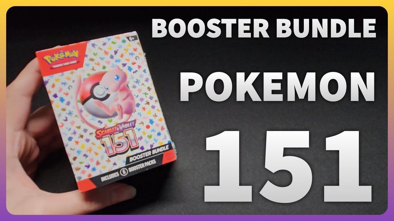 Pokémon 151 Booster Bundle Açılışı - YouTube