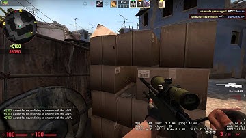 CS:GO ~Mirage Ace w/ AWP~ + Random Clip