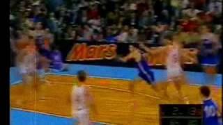 Toni Kukoc Alley-Oop Dunk World Championship Final Argentina 1990