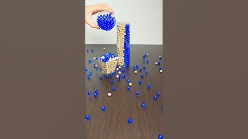 Vibrant Bead Flip 🎨💙🙂