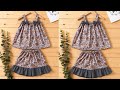 Cute 6 month baby dress full tutorial #babydress 