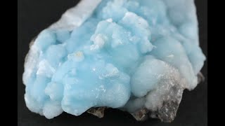 ヘミモルファイト (異極鉱) 原石 30.1g / Hemimorphite - YouTube