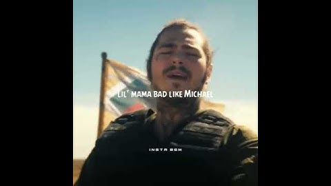 Thumbnail of Psycho|PostMalone|BGM|Status|Lyrics|