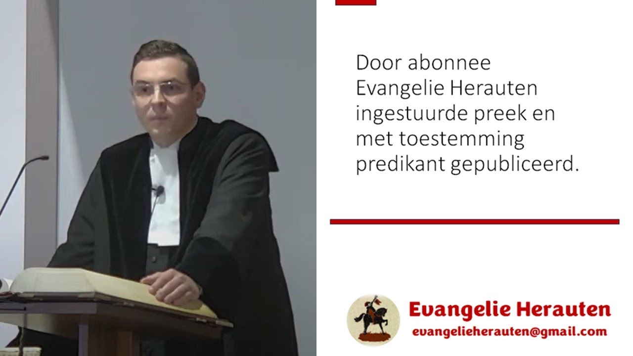 Ds. V.S. van der Meer | Daniël 3: 3b | Staande blijven in de grote