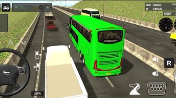 Best Bus game IDBS Bus Indonesia Simulator Android New 2024 Gameplay