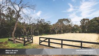 Lot 12 Panalatinga Road, Onkaparinga Hills