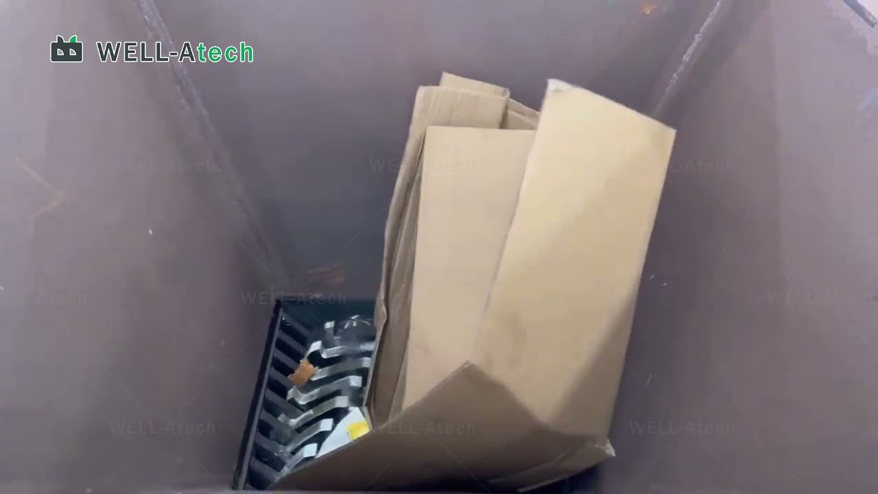 Carton Double Shaft Shredder