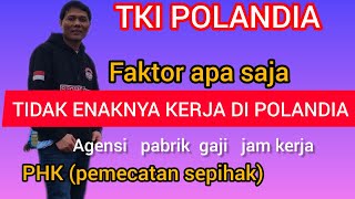 TKI POLANDIA FAKTOR TIDAK ENAKNYA KERJA DI POLANDIA