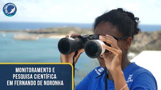 Monitoramento e Pesquisa Científica no Forte dos Remédios em Fernando de Noronha.