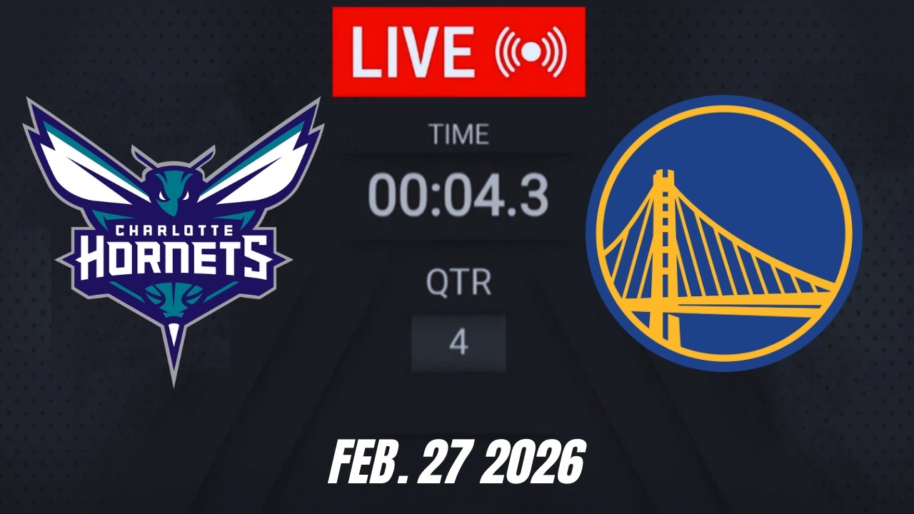 NBA LIVE! Golden State Warriors vs Charlotte Hornets | February 27, 2026 | 2026 NBA Season Live 2K