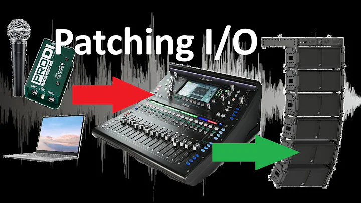 Patching IO with Allen & Heath SQ 5 #tourensohn