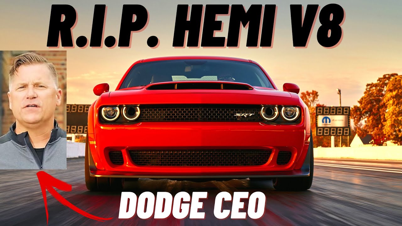 Dodge discontinuing gas-powered muscle cars