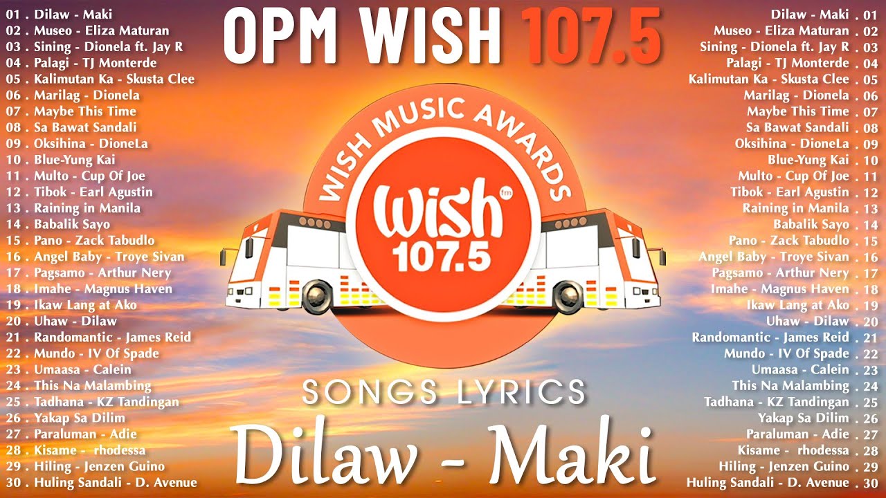 Dilaw - Maki π Best OPM Tagalog Love Songs With Lyrics 2025 Playlist π OPM Trending 2025 Dilaw - Maki π Best OPM Tagalog Love Songs With Lyrics 2025 Playlist π OPM Trending 2025