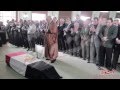 صلاة الجنازة على شهيد الارهاب محمد مبروك بحضور وزير الداخلية محمد ابراهيم 