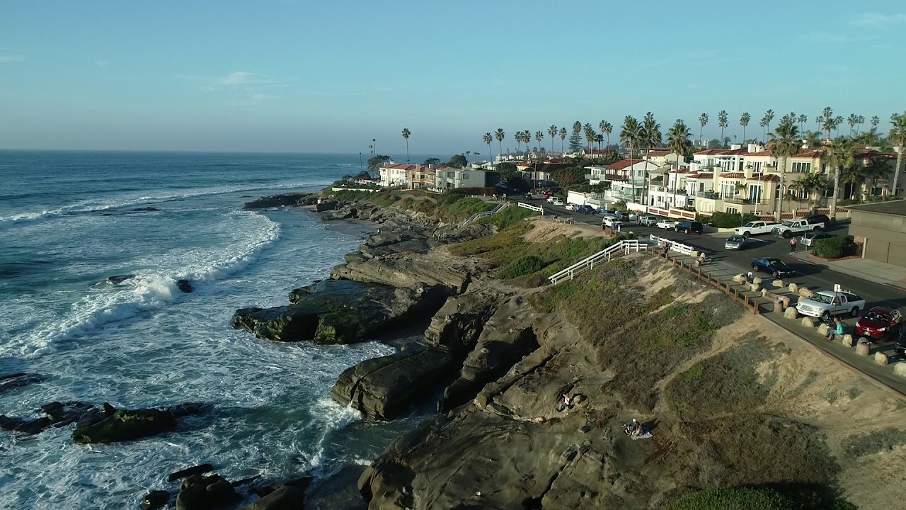 Wind Sea Beach San Diego Ca Youtube