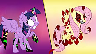 Twilight Sparkle vs. Fluttershy in My Little Pony Rainbow Runners - EPIC Battle