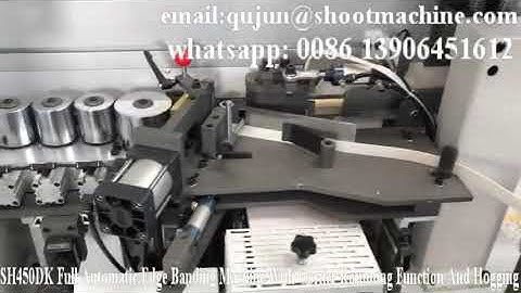 SH450DK Full Automatic Edge Banding Machine With Corner Rounding Function And Hogging-1