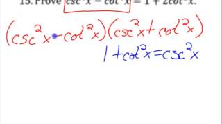PreCalc Final Review 1B  Problem 15
