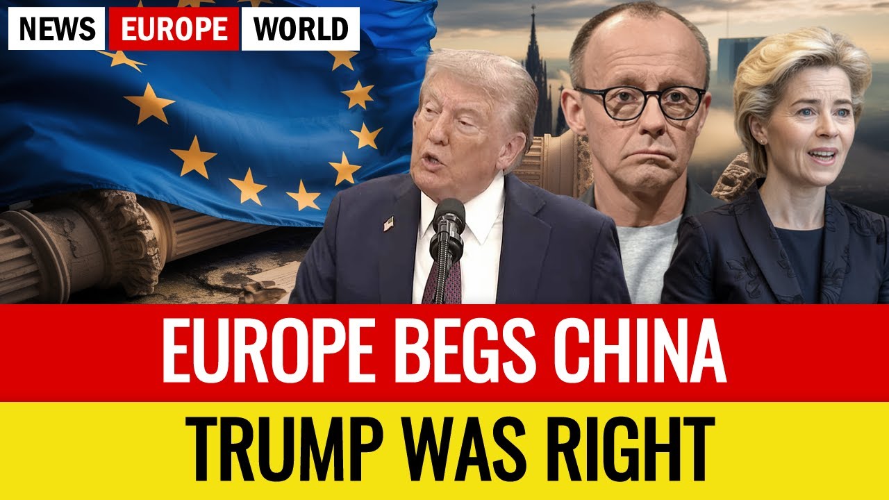 Europe Surrenders? Trump’s Brutal Prediction for Europe Coming True Faster Than Expected?