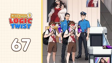 Brain Puzzle 2: Logic Twist Level 67 Ticket Check