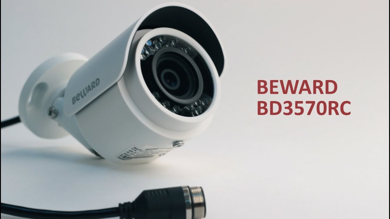 Обзор уличной 3Мп IP-камеры BEWARD BD3570RC, герметичный разъем в комплекте