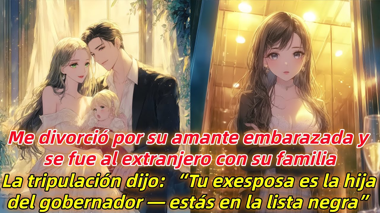 Me divorció por su amante embarazada y se fue al extranjero con su familia.