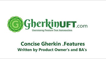 GherkinUFT Features