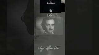 SOLO ... Edgar Allan Poe  ( Alone) Voz Victoria Del Mar