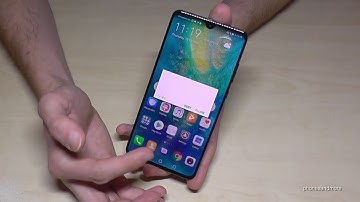 Huawei Mate 20 (X): How to record the screen? take a screencast | screen recording
