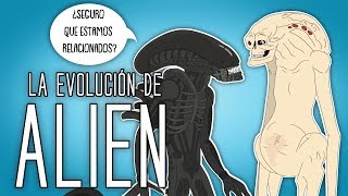 La evolución de Alien (Animada) (El Xenomorfo)