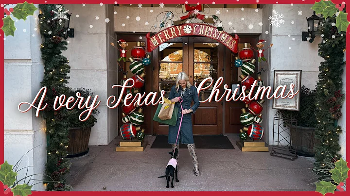 Texas Christmas Vlog Cozy | Holiday Traditions, Festive Decor, Christmas shopping & Small Town Magic