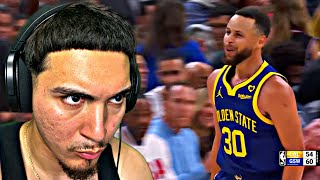 LeBron Fan Reacts To Golden State Warriors vs Los Angeles Lakers Full Game Highlights | Feb 22, 2024