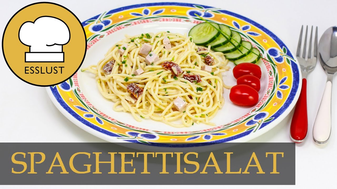 Weltbester SPAGHETTISALAT - schmeckt warm und kalt