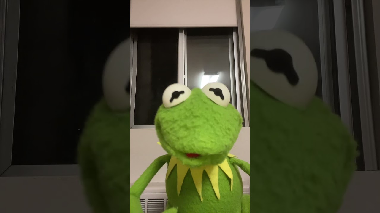 Кермит хочет сказать что-то важное! 